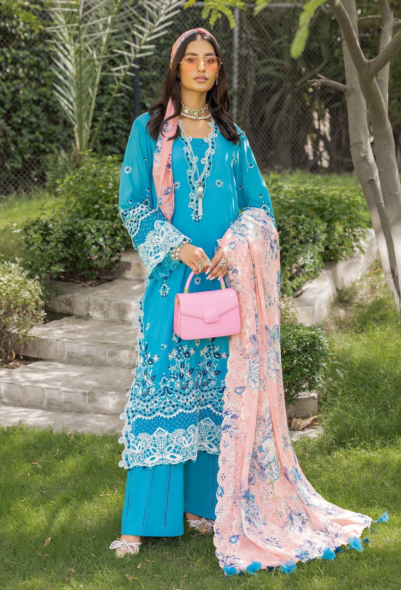 Adan Libaas Ilana Lawn Collection-  5255 - Mirha Fashion