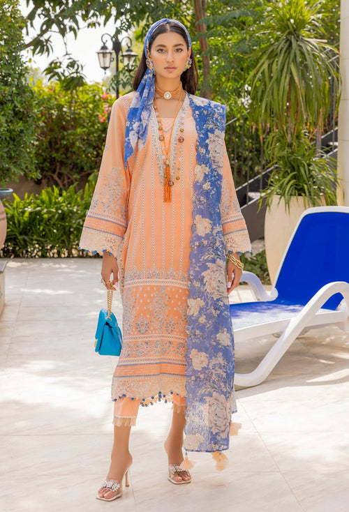 Adan Libaas Ilana Lawn Collection-  5257 - Mirha Fashion